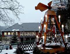 Pyramidenanschub in Kipsdorf