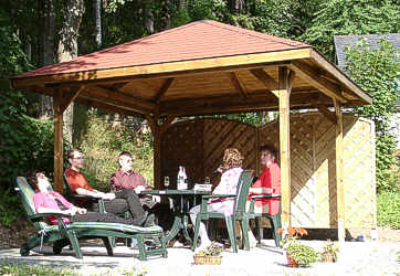Gartensitzplatz